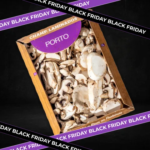 Bandeja De Champis Laminados 500grs