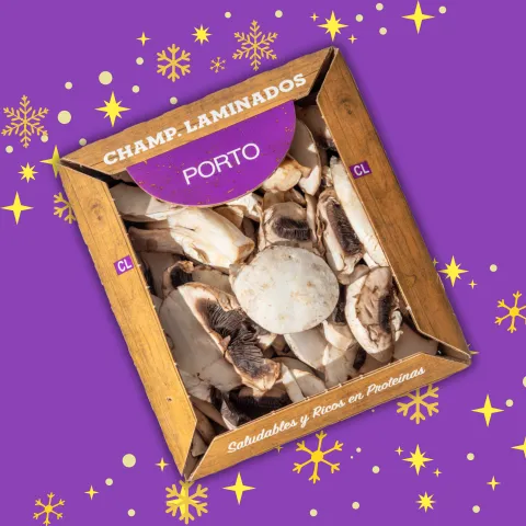 Bandeja De Champiñones Laminados Por 200grs