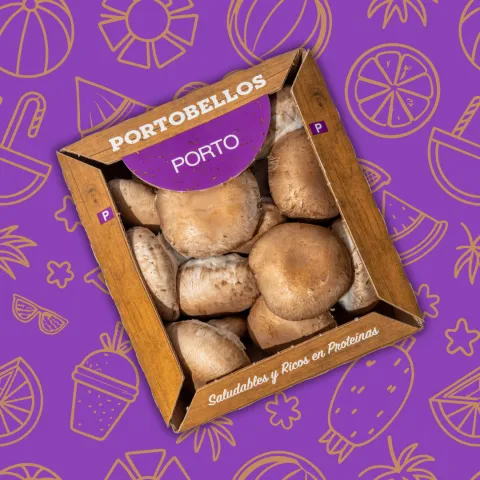 Bandeja De Portobellos Por 200grs