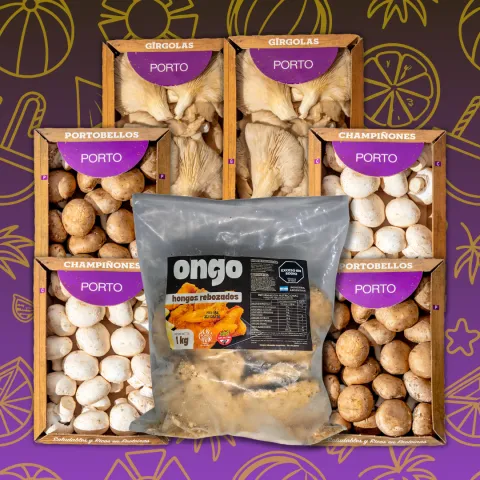 Gírgolas Mediano + Gírgolas Rebozadas