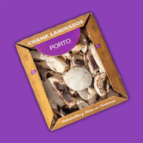 Bandeja De Champiñones Laminados Por 200grs