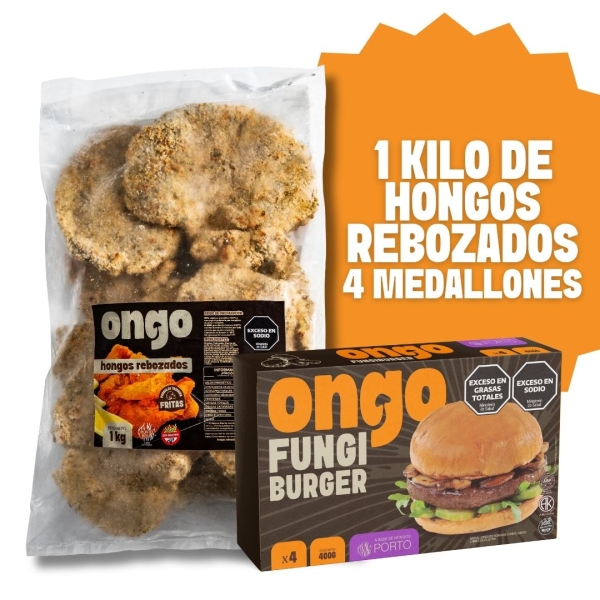 Hongos Rebozados + 4 Medallones Ongo