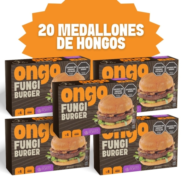 20 Medallones De Hongos