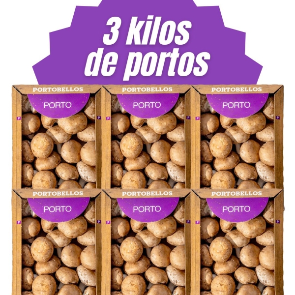 3 Kilos De Portobellos