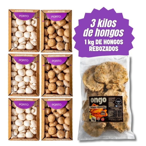 Champi + Porto + Hongos Rebozados