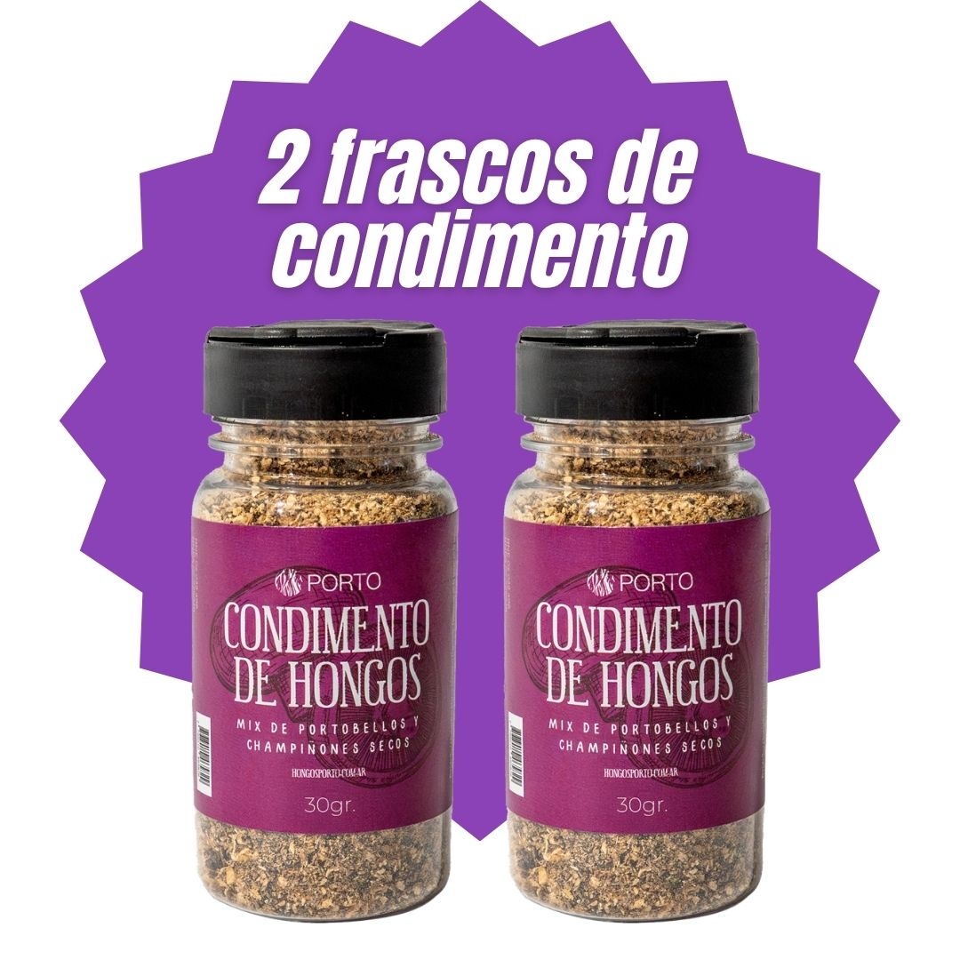 Champi + Porto + Girgolas + Parri + Condimento + 8 Medallones Ongo