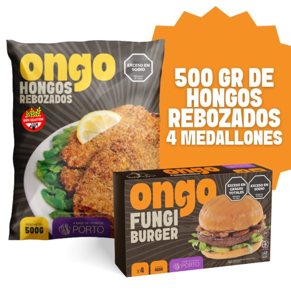 500 Gr De Milanesas De Gírgolas + 4 Medallones De Hongos