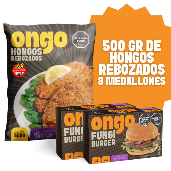 500 Gr De Milanesas De Gírgolas + 8 Medallones De Hongos