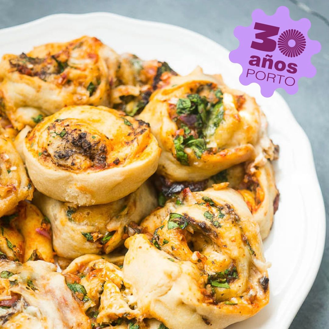 Mushroom Pizza Roll