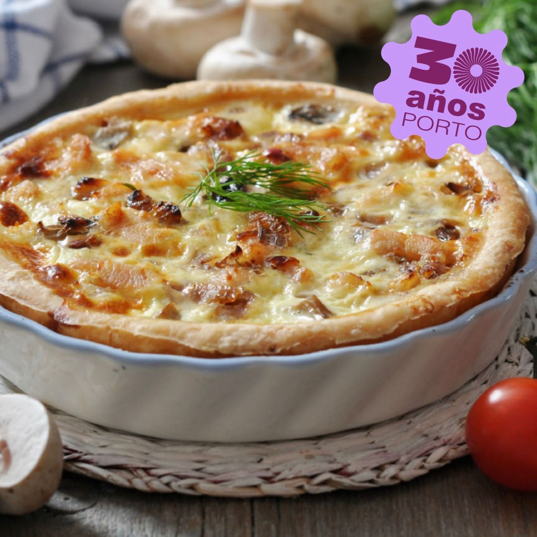 Quiche De Champiñones