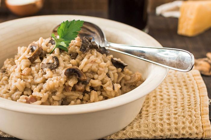 Risotto De Hongos