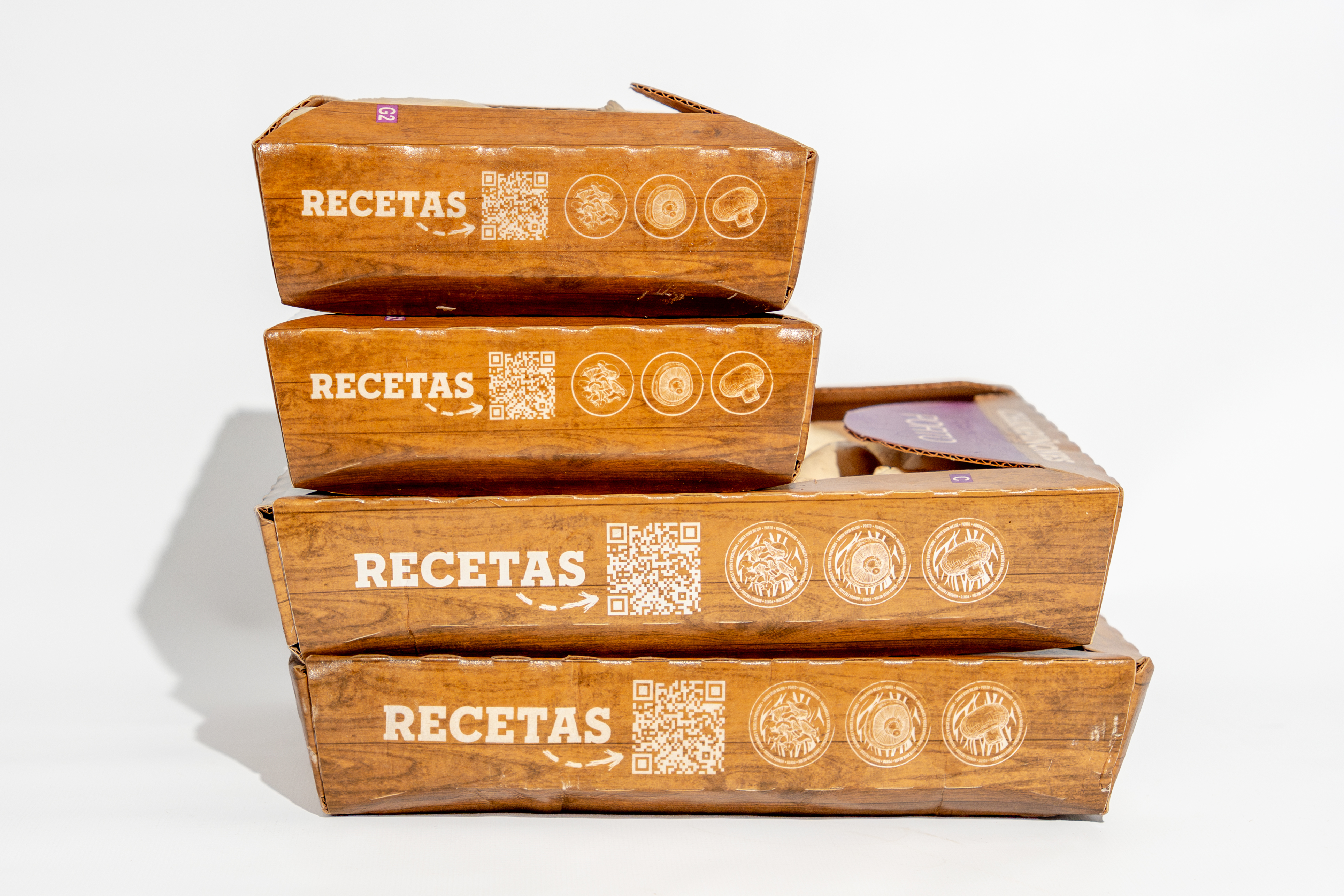 QR con recetas Hongos Porto